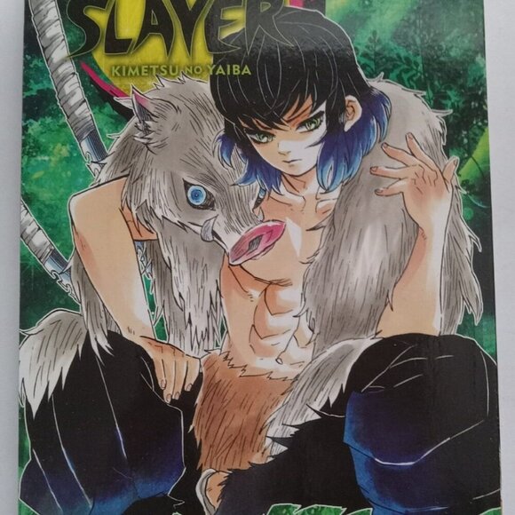 Demon Slayer: Kimetsu no Yaiba Vol. 7 Manga Comic Book by Koyoharu Gotouge (VG+) - Picture 1 of 2